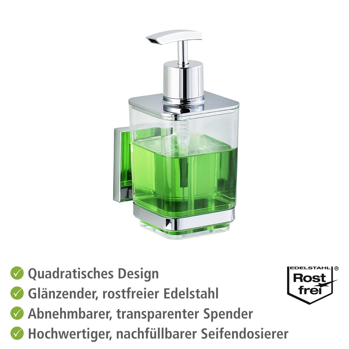 Wenko Vacuum-Loc Seifenspender Quadro Bild 3