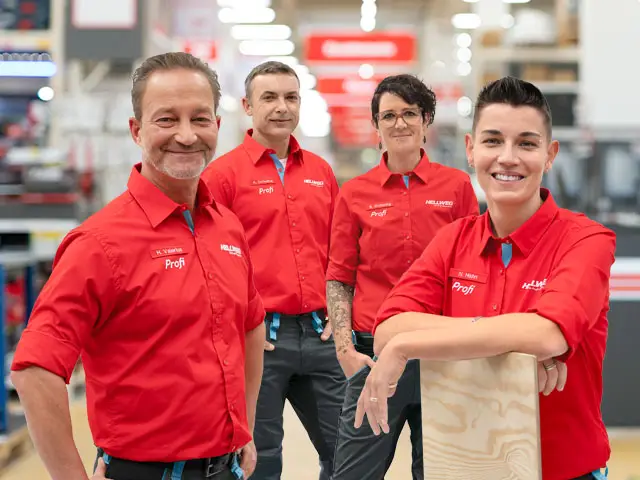 hellweg_vos Hellweg Profis bei der Arbeit