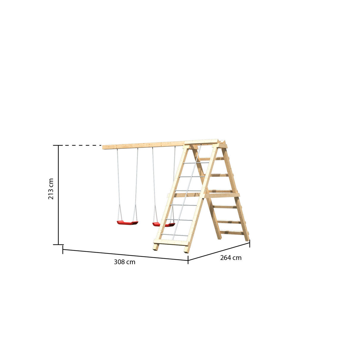 Karibu Spielturm Frieda Bild 7