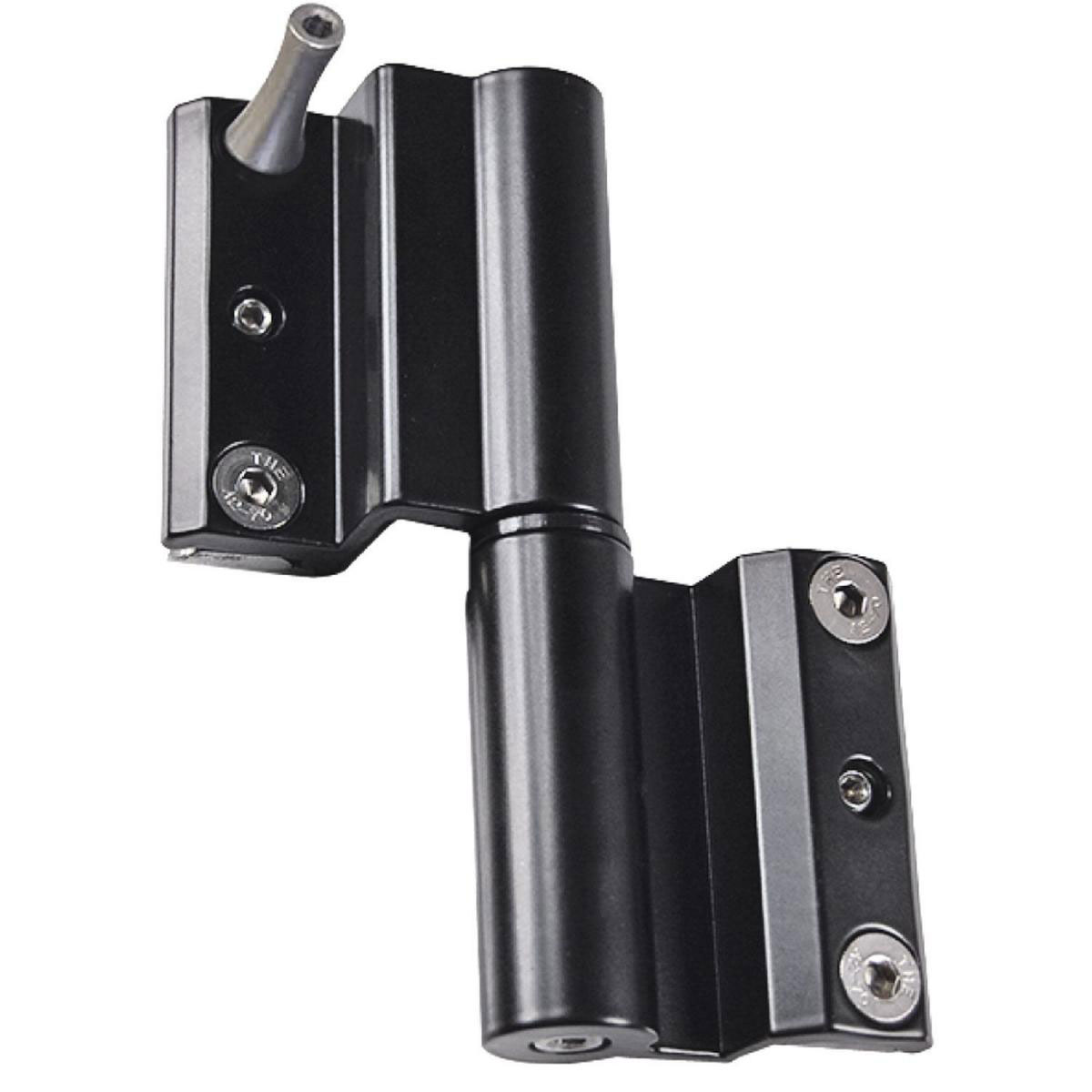 Aluminium-Sicherheitshaustür Rom Superior 60 mm weiß 110 x 210 cm Anschlag rechts inkl Griffset Bild 3