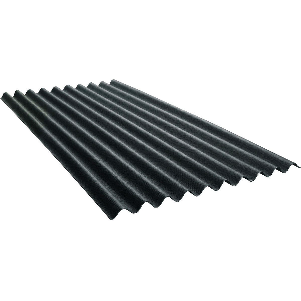 Onduline Bitumen-Wellplatte schwarz 200 x 85,5 cm
