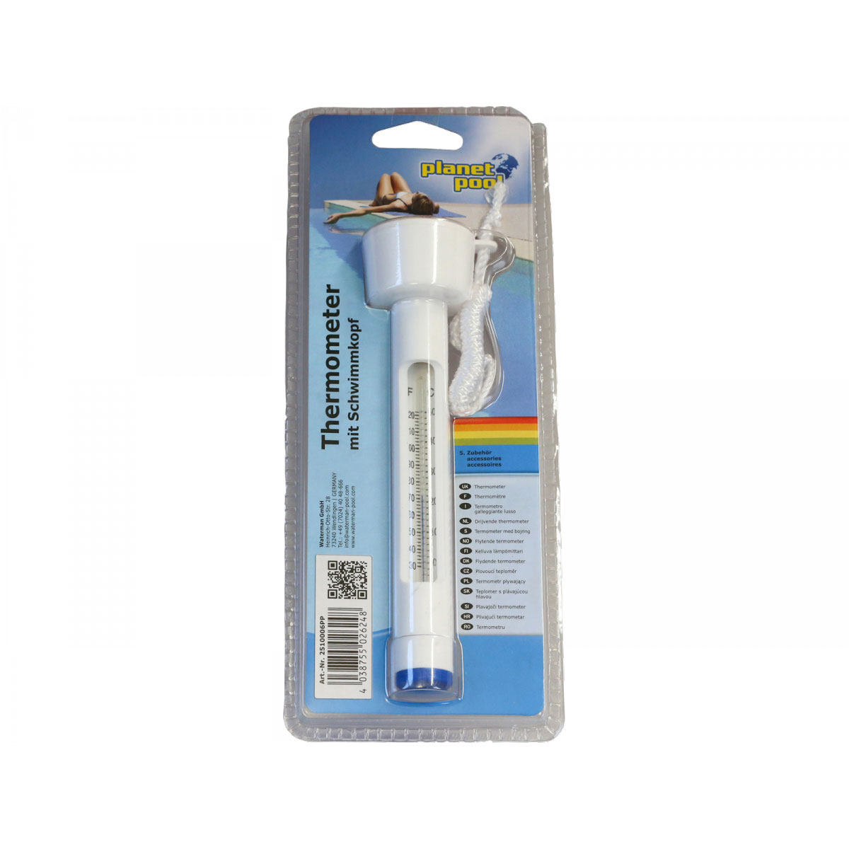 Schwimmkopf-Thermometer de Luxe Bild 2