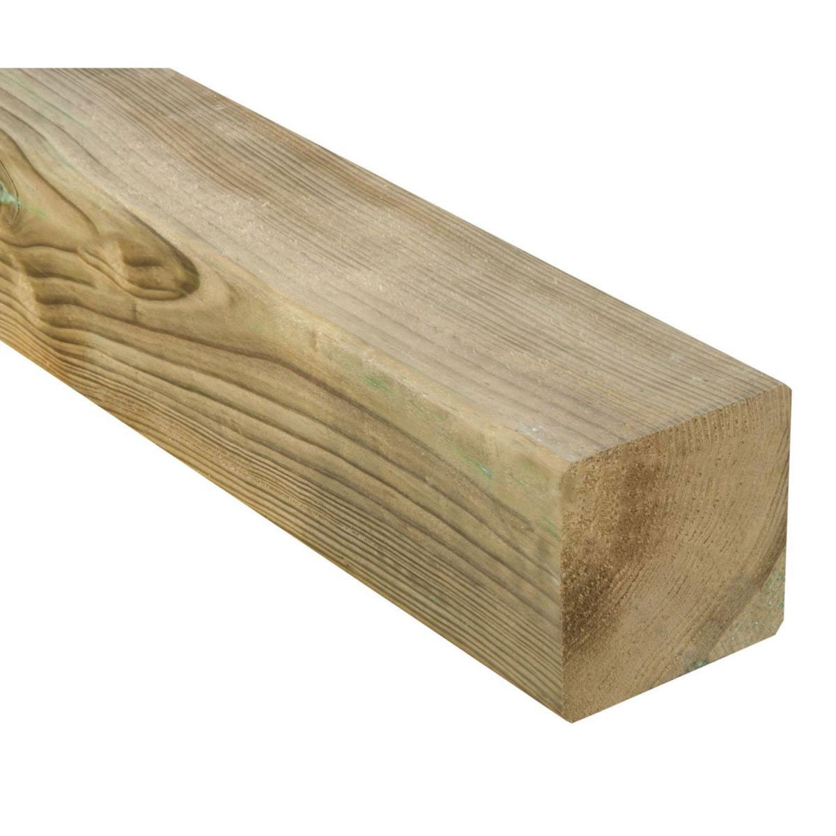Pfosten 7 x 7 x 270 cm glatt gehobelt Pfosten 7 x 7 x 270 cm glatt gehobelt