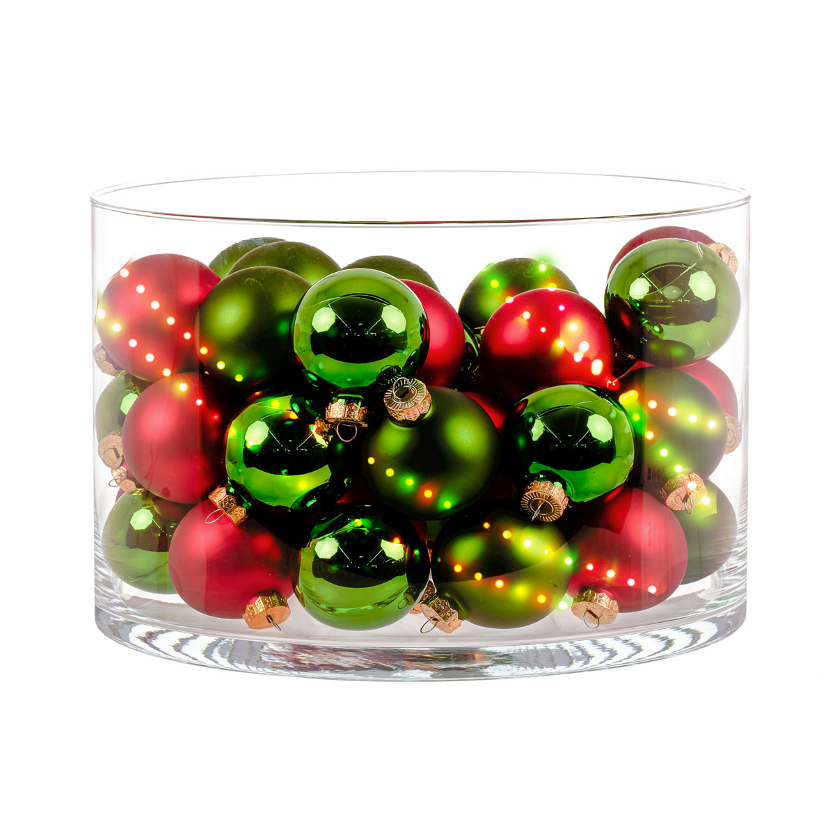 Ambientis Glaskugeln 6 cm rot grün Mix Bild 8