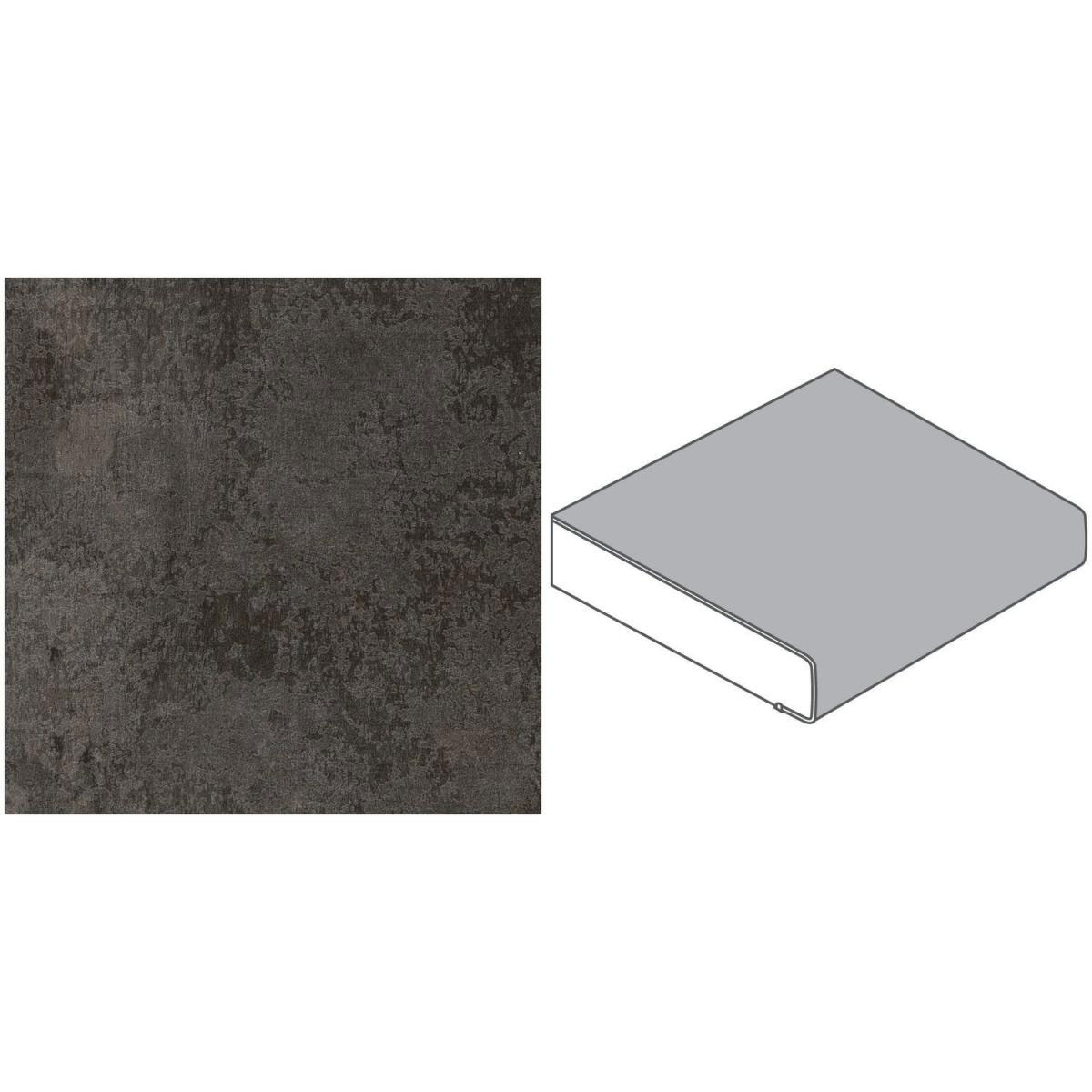 Getaelements Küchenarbeitsplatte metall versicolour