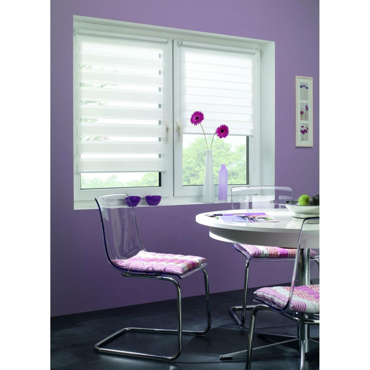 Gardinia Doppelrollo EasyFix 45 x 150 cm weiß Bild 4