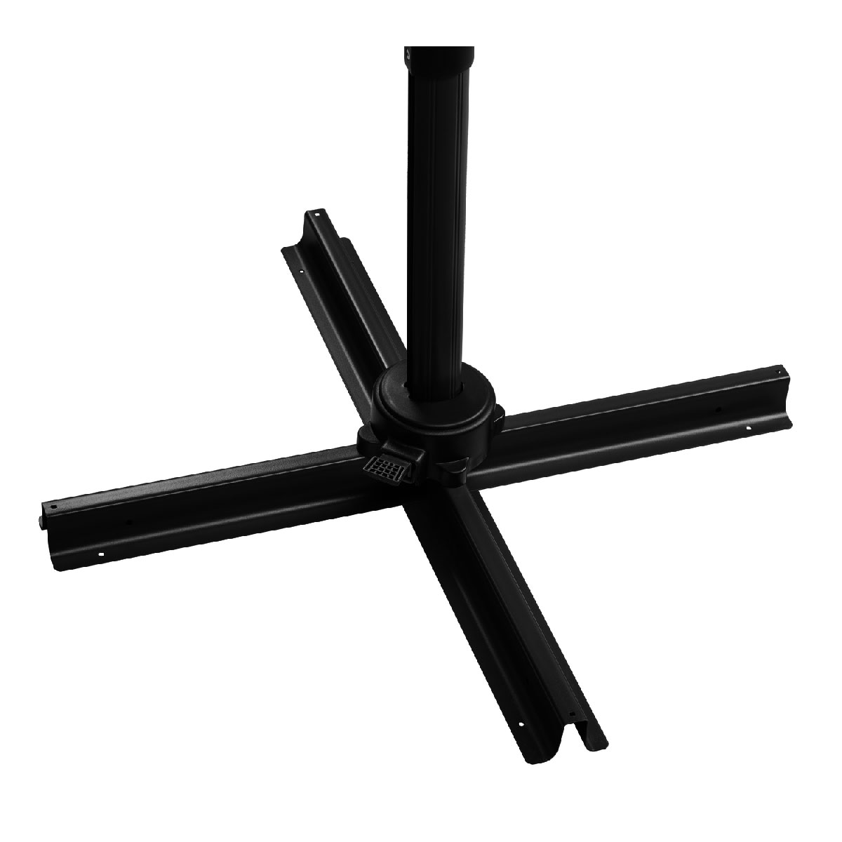 Schneider Schirme Sonnenschirm Rhodos Blacklight 300 cm anthrazit Bild 12