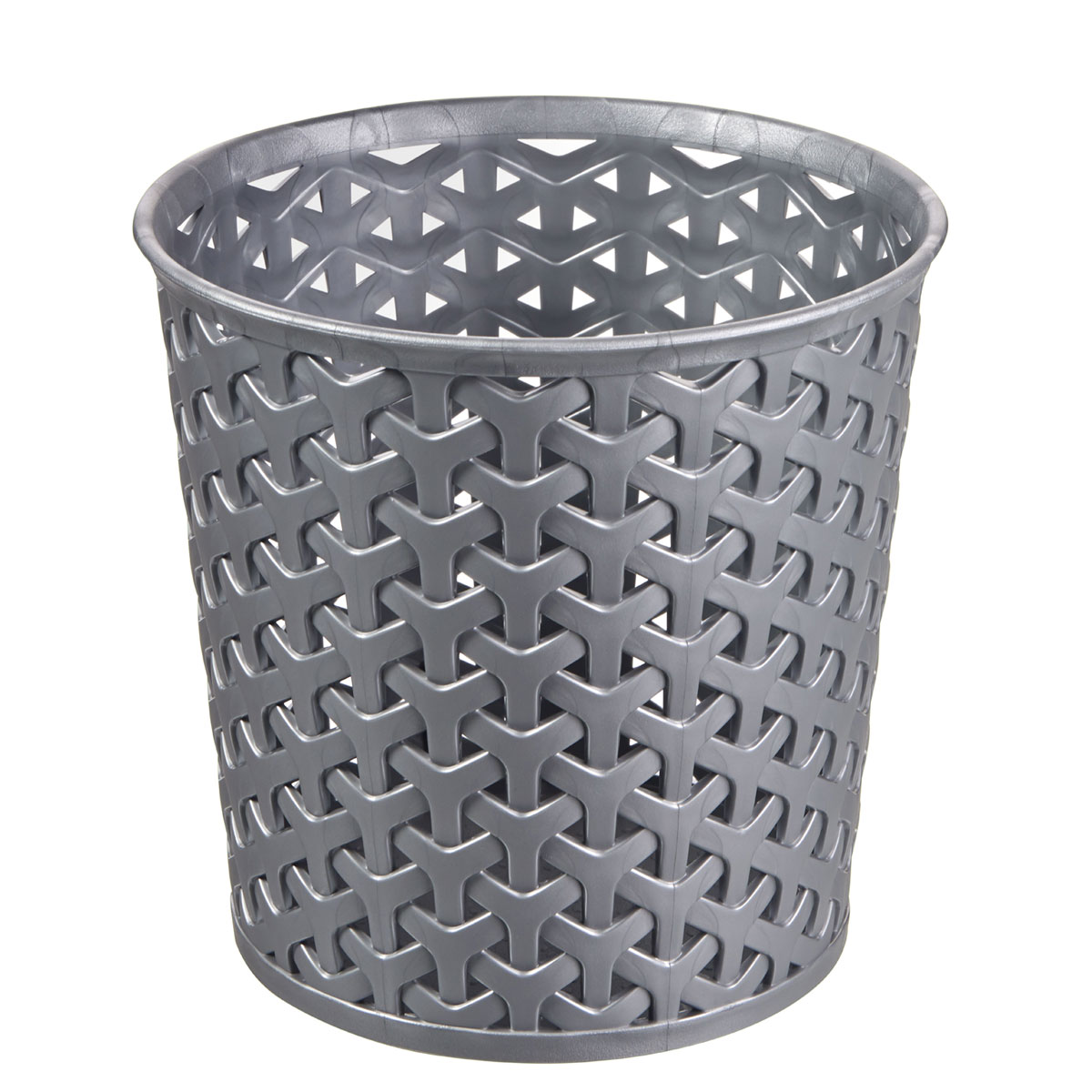 Curver Allzweckkörbchen My Style Office S rund silber