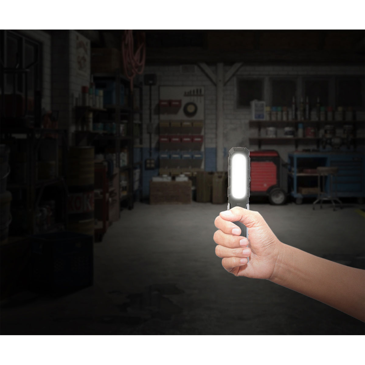 Flector LED-Akku-Arbeitsleuchte 200lm mit Magnet und Haken Bild 9