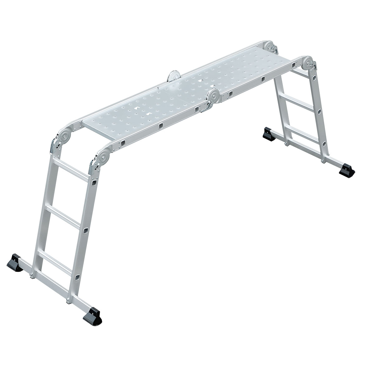 MyTool Mehrzweckleiter mit Arbeitsplattform 4 x 3 Stufen Bild 2