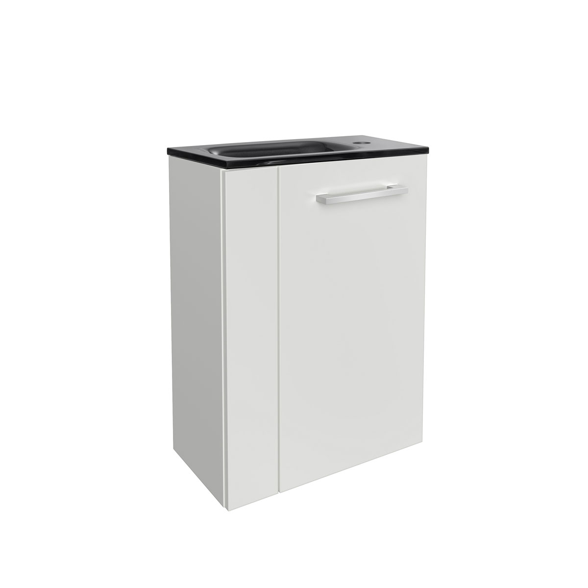 Fackelmann  Gäste-WC Waschtischunterschrank rechts SBC 440 x 600 x 243 mm Weiß Bild 6