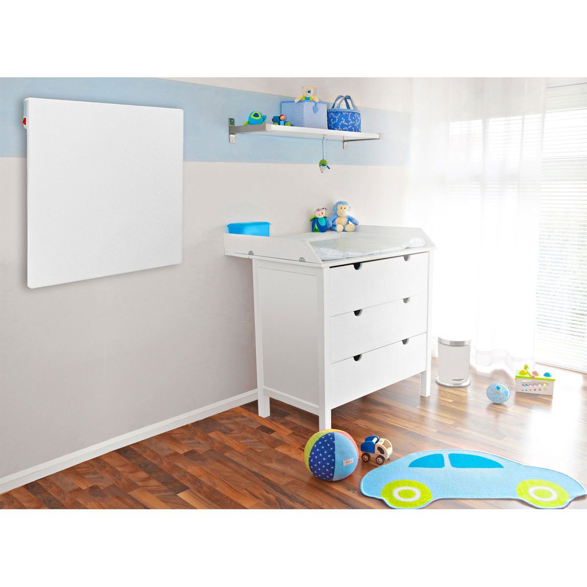 Jollytherm Heizpanel SELECT 60 x 60 cm 400W weiß Bild 2