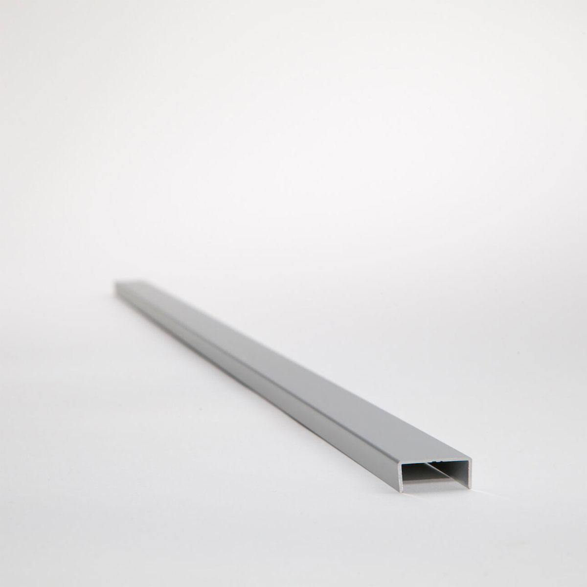 Hibitaro Aluminium U-Profil 2er-Set 2 x 2700 mm für 19 mm Türfüllungen