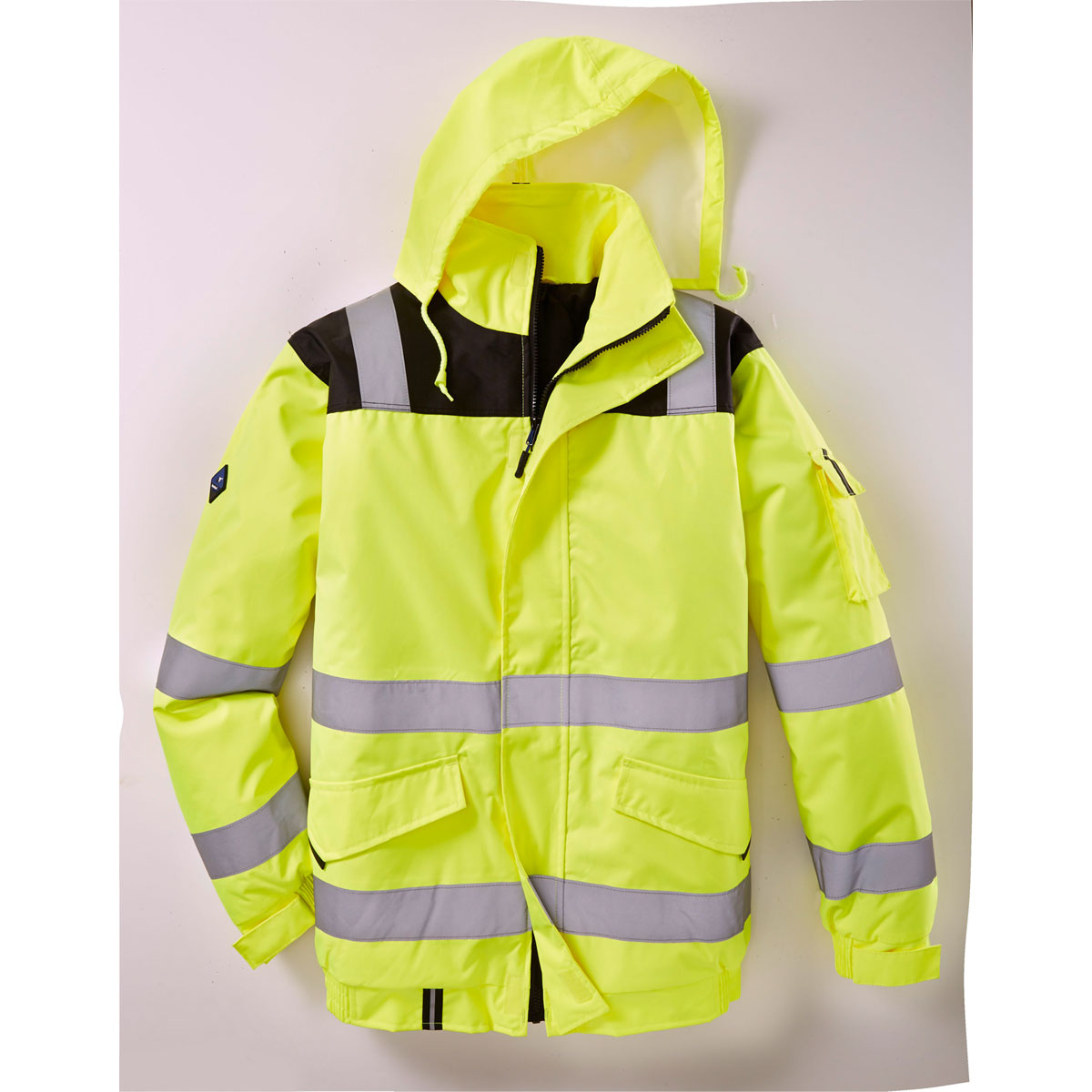 Terratrend Warnschutz Jacke gelb Größe 3XL