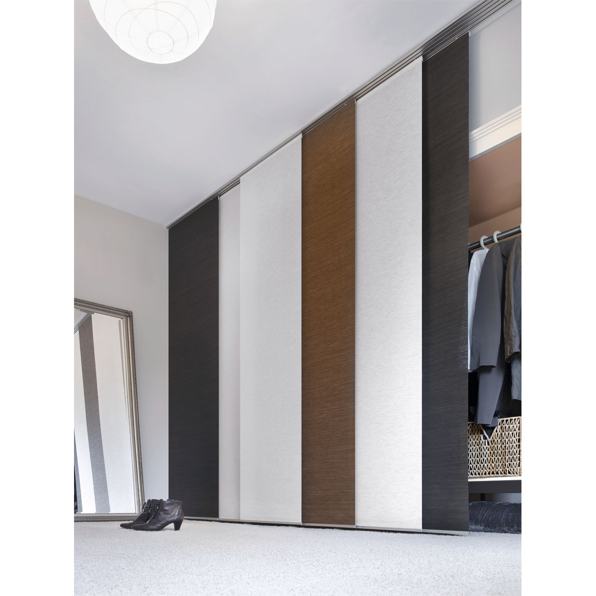 Gardinia Flächenvorhang 60 x 245 cm weiß Bild 4