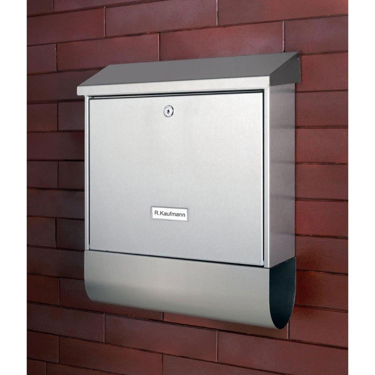 Burg Wächter Briefkasten Nordland silber Bild 2