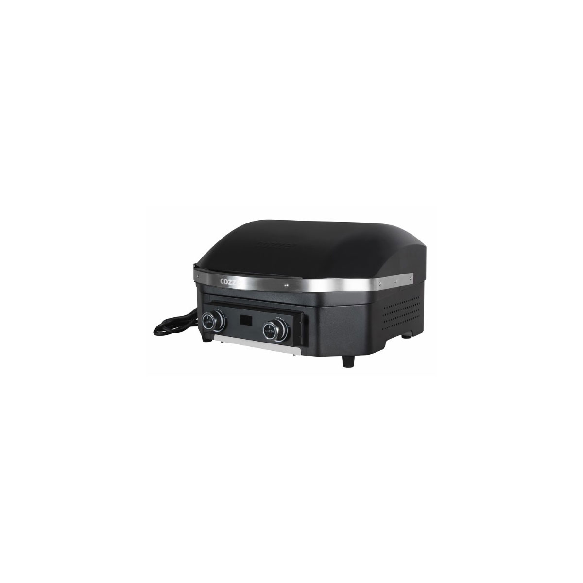 COZZE  E-300 Grill 230V mit 2 Gusseiserene Grillpfanne 2200W Bild 3
