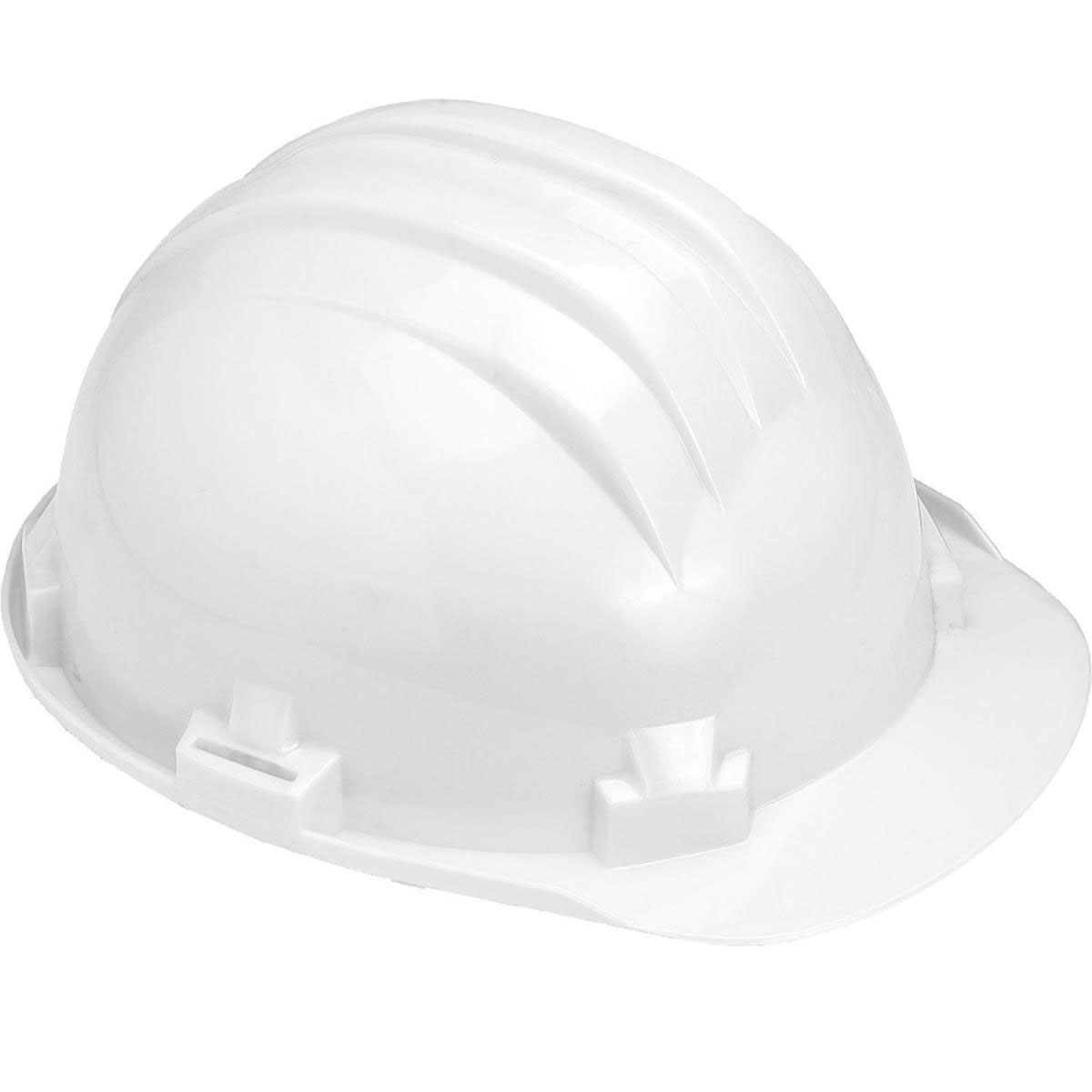 Schutzhelm 6-Punkt DIN4840 AS2 weiß