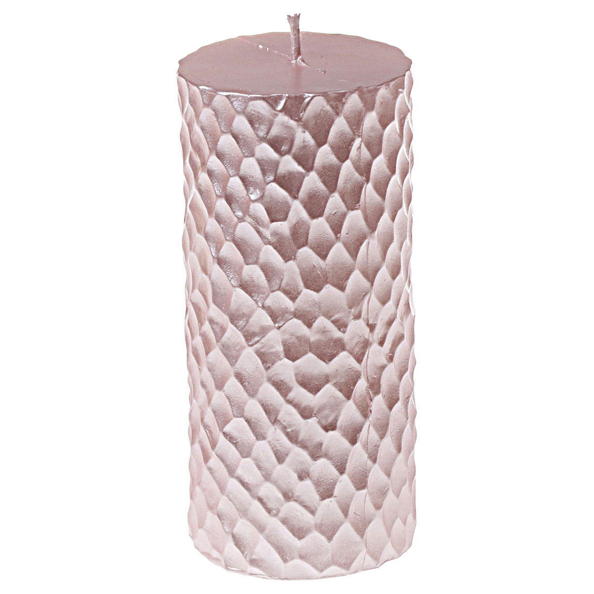 Stumpenkerze Milano 130 mm rose