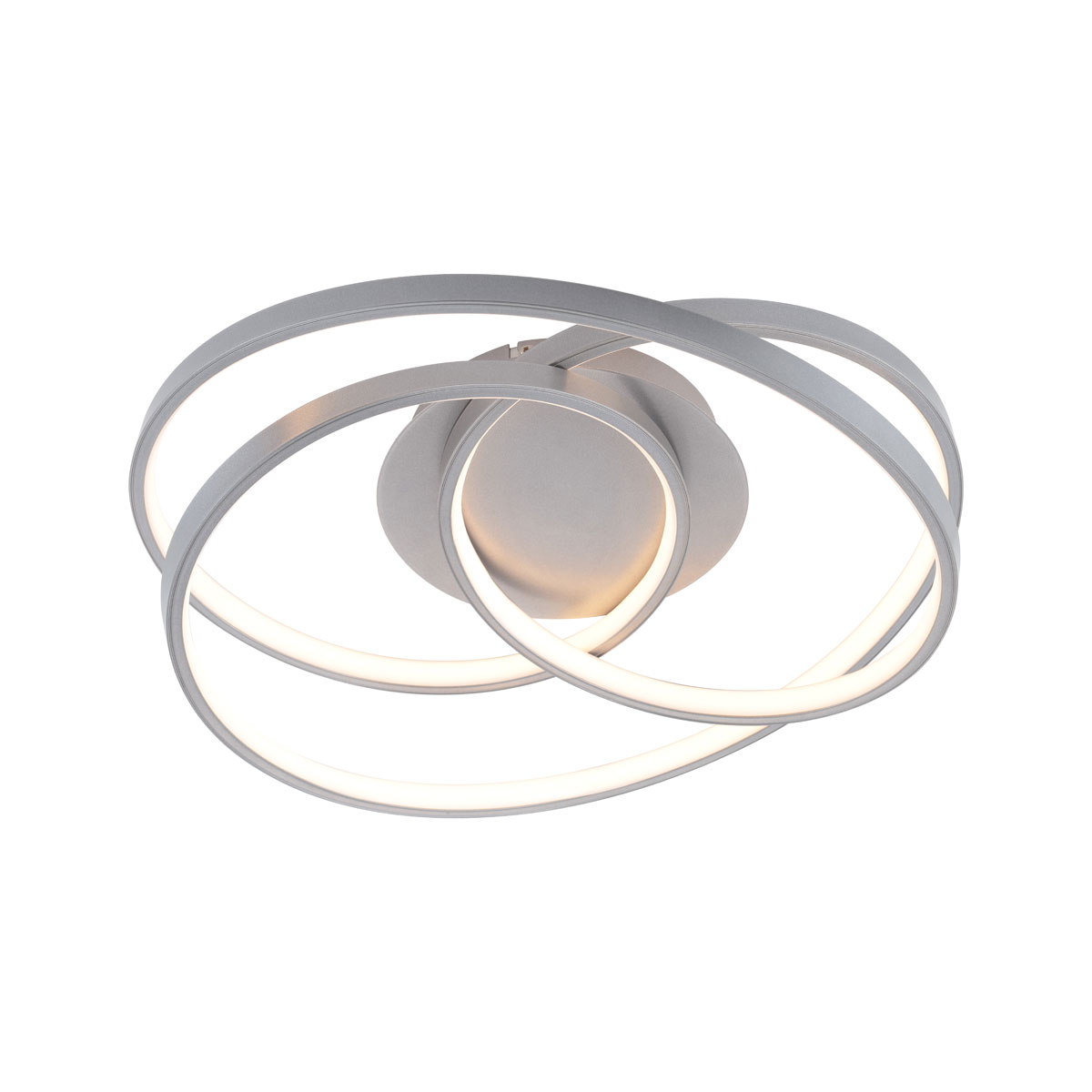 Flector LED-Deckenleuchte Elaine silber 41W