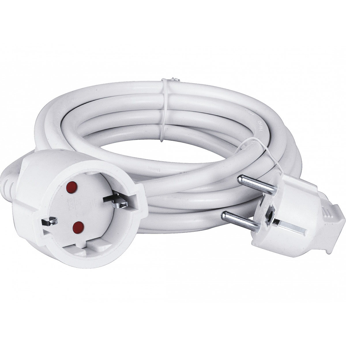 Flector Technik Verlängerungskabel weiß 3 m