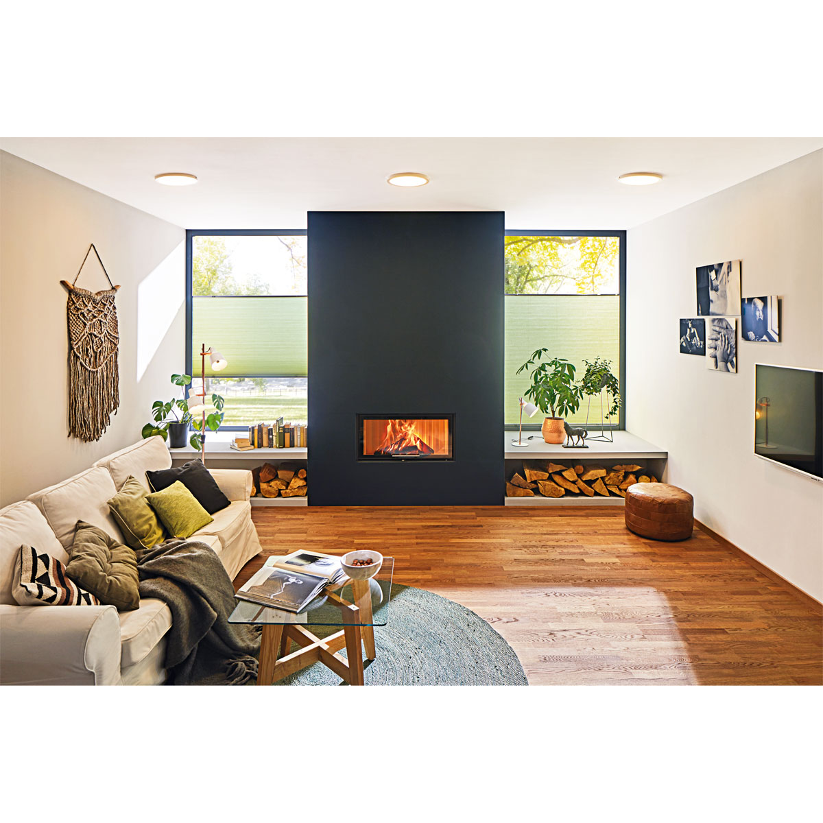 Paulmann LED-Panel Atria 15 Watt LED chrom matt rund Bild 4