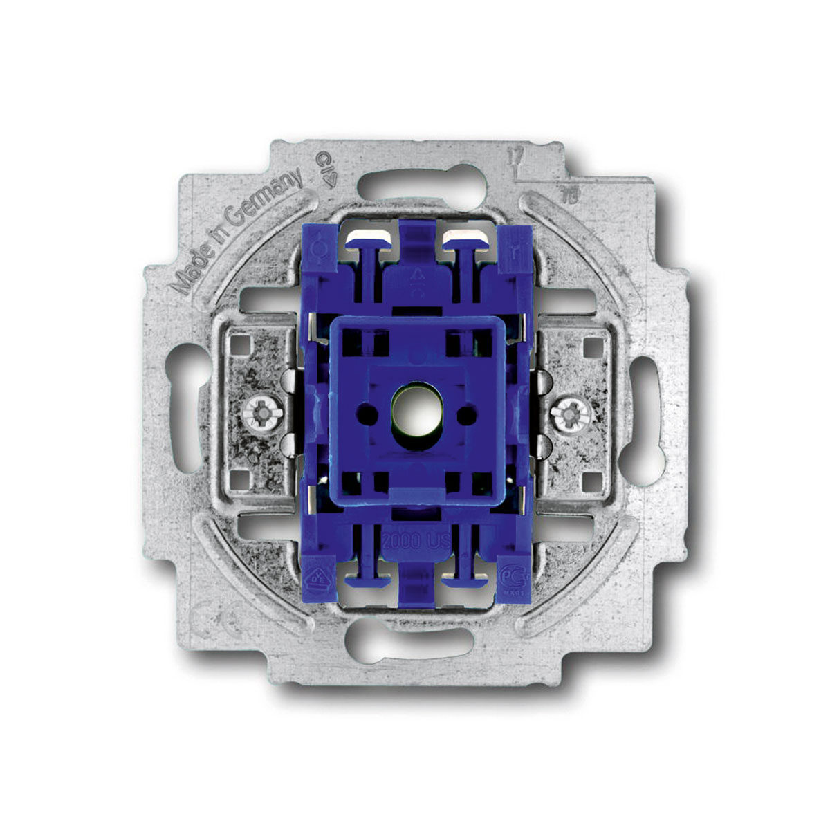 Busch-Jaeger Sockel Taster silber