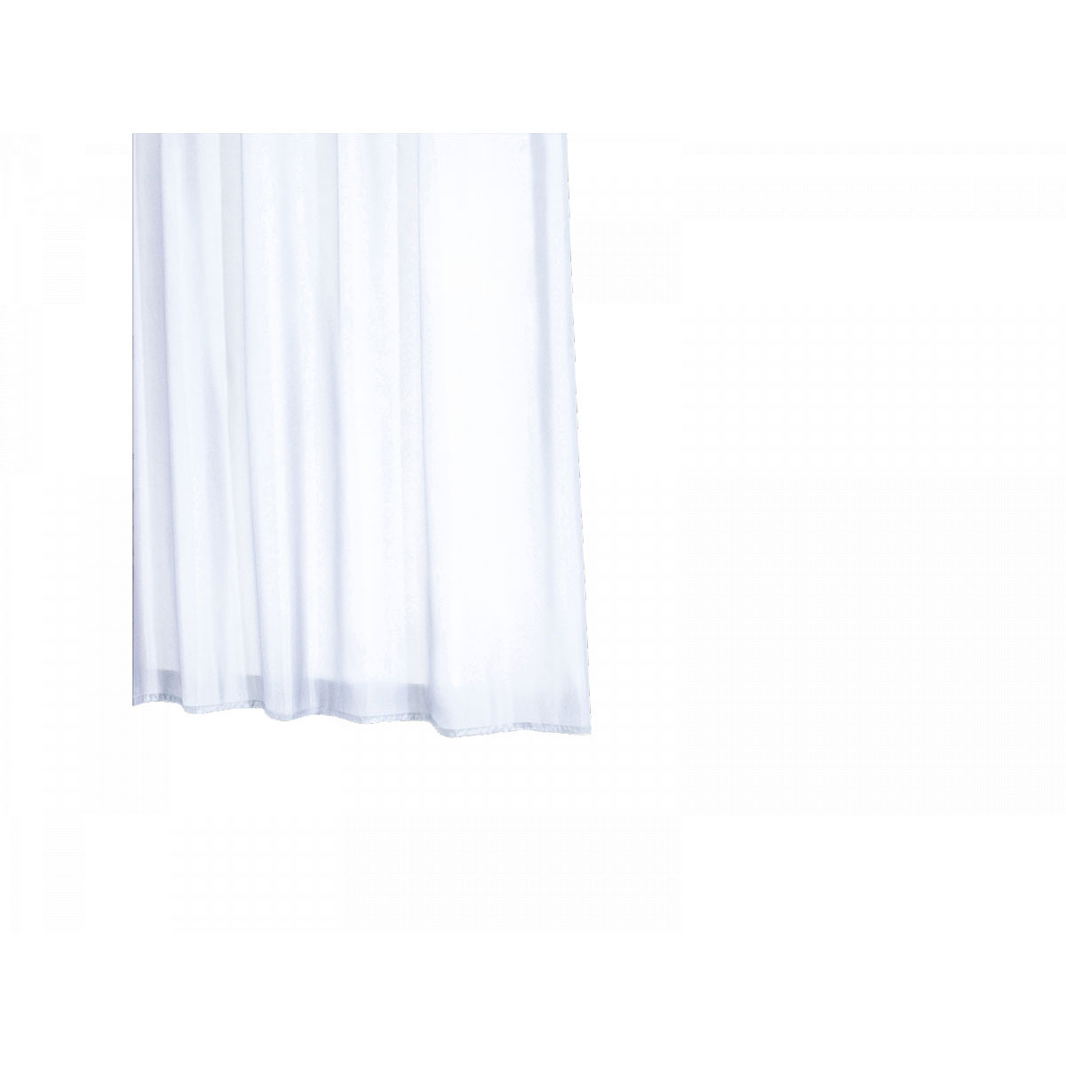 Valblue  Duschvorhang Plain weiß