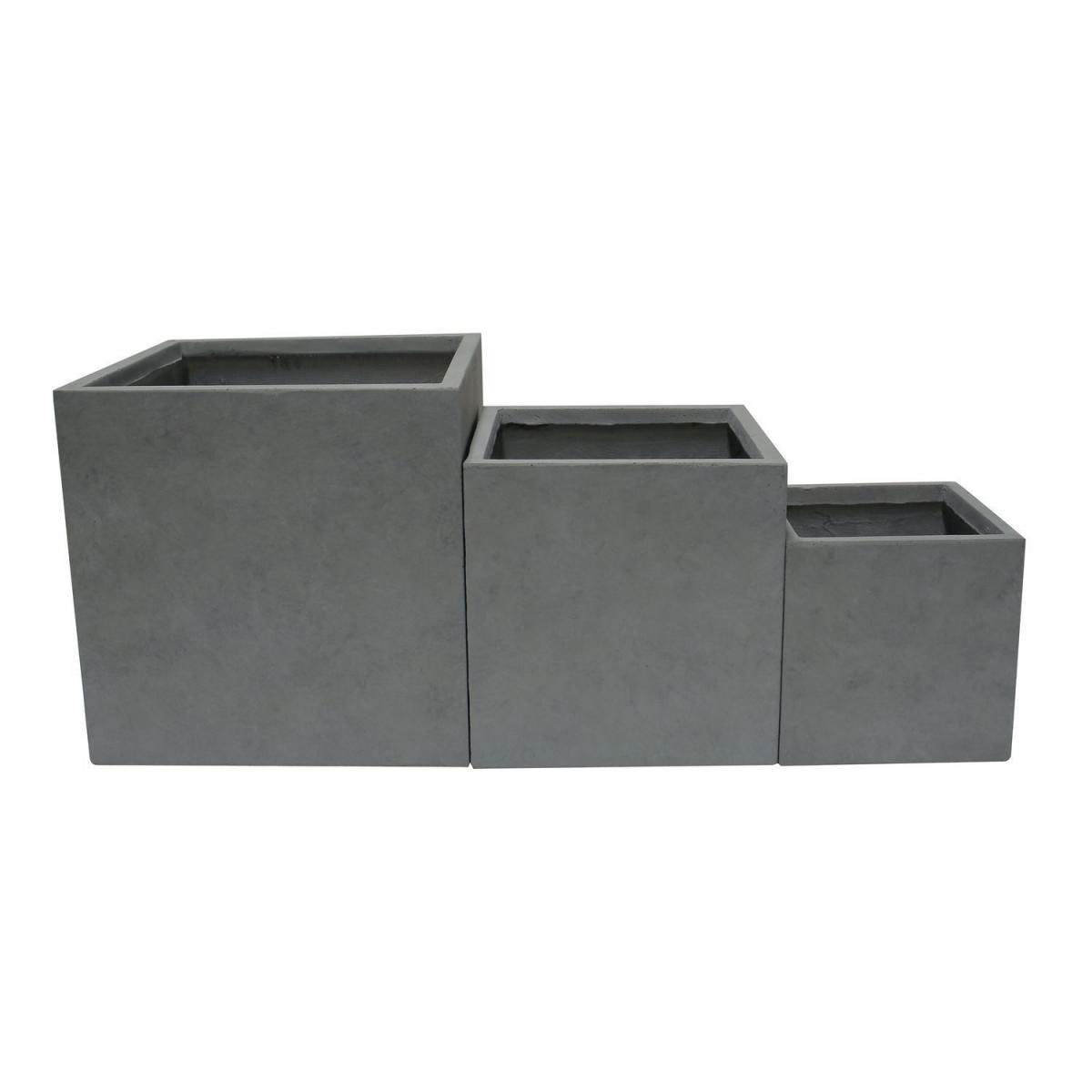 Haveson Pflanzkübel Granite hellgrau