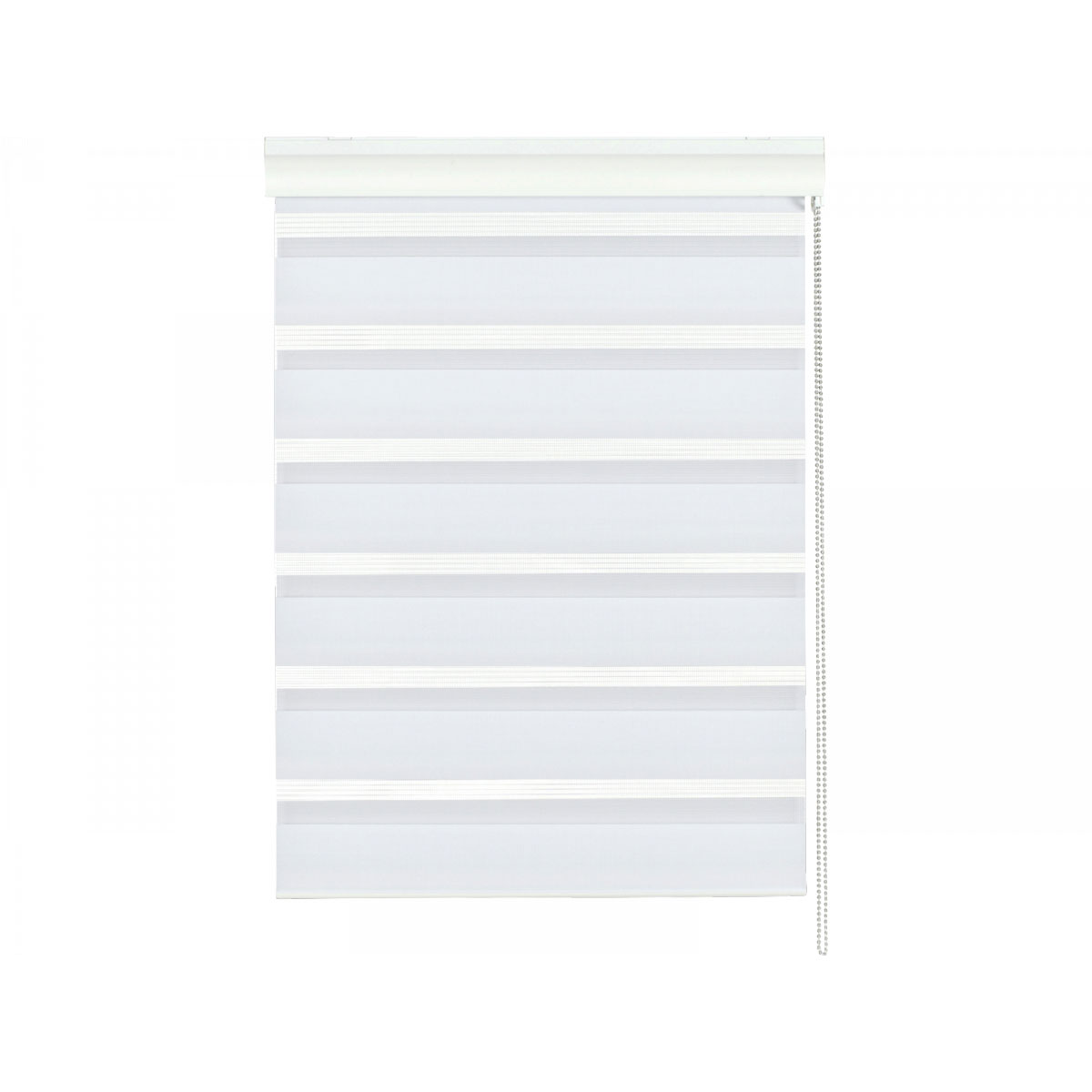 Gardinia Doppelrollo mit weißer Aluminiumkassette weiß Bild 1