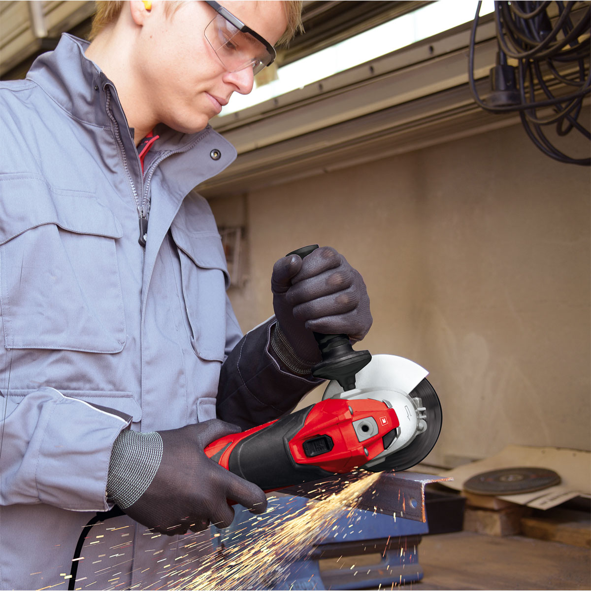 Einhell Winkelschleifer TE-AG 125/750 Kit Bild 2