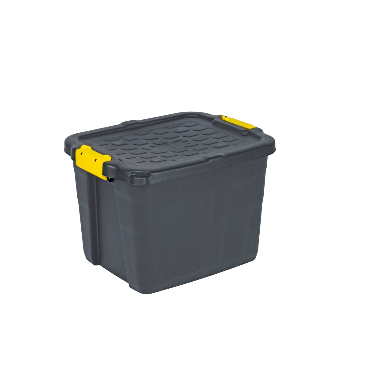 Kreher Aufbewahrungsbox Tough Crate 42 L schwarz