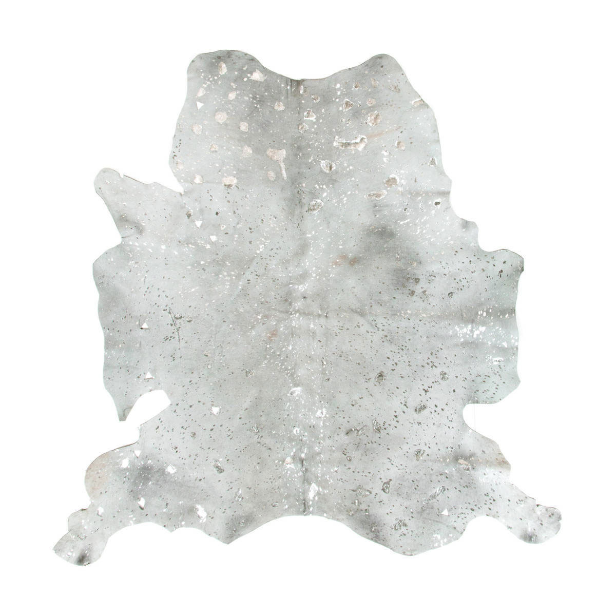 Rindlederteppich Fly 110 grau/silber