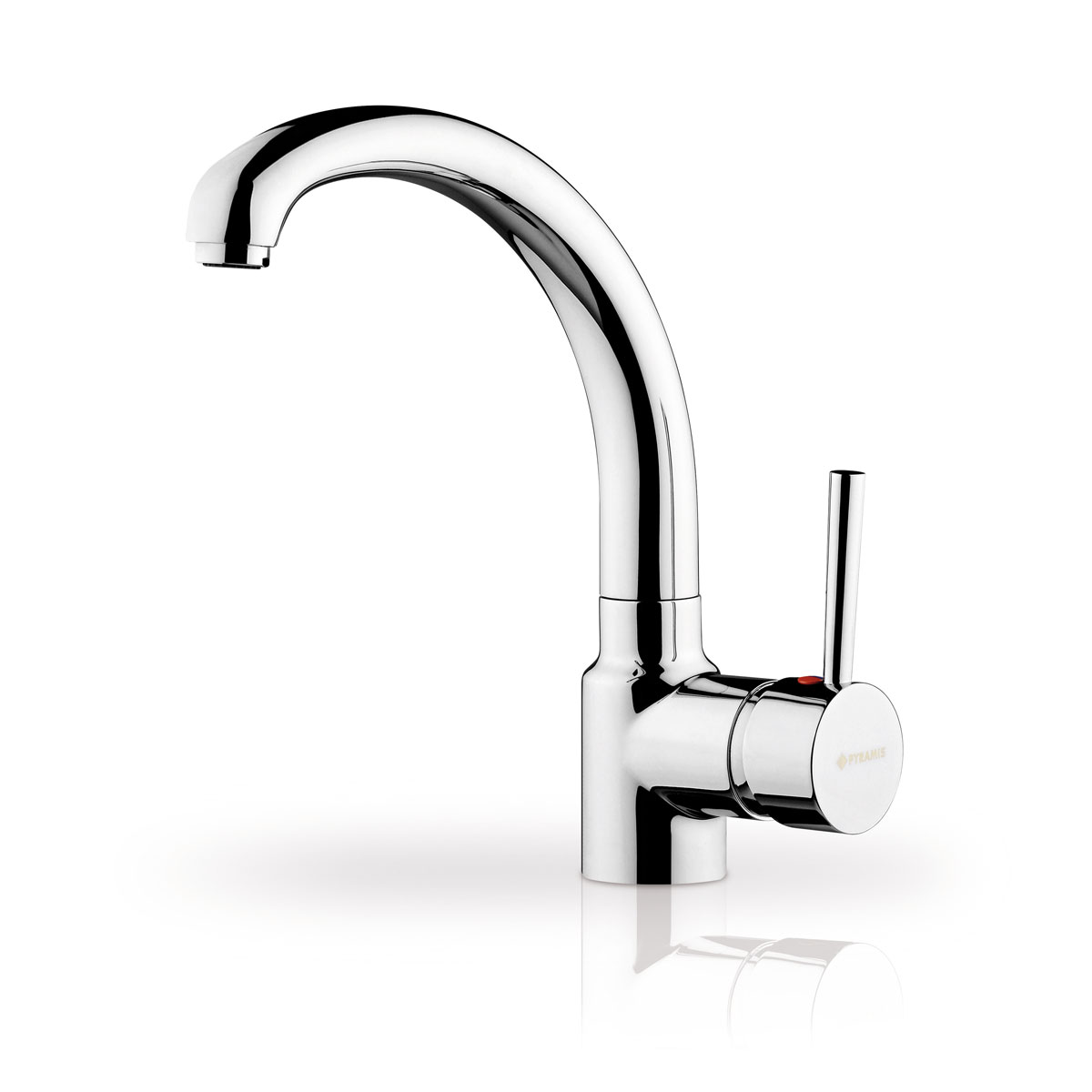 Pyramis Spültischarmatur „Armonica“ verchromt schwenkbar Bild 2