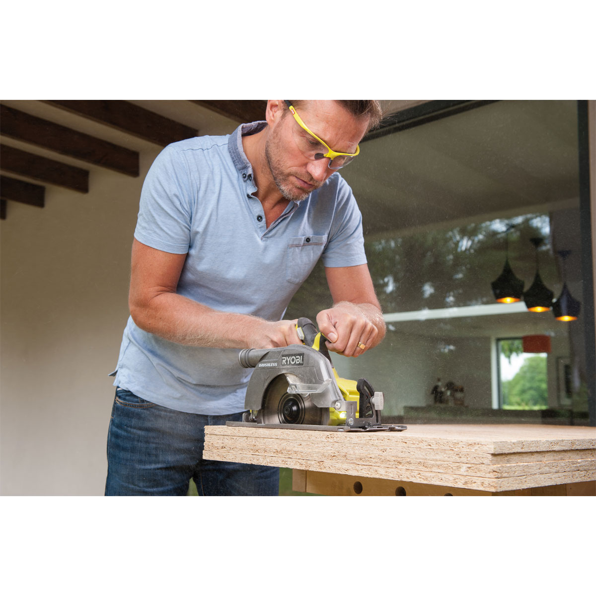 Ryobi Akku Handkreissage R18CS 0 ohne Akku und Ladegerat 174911