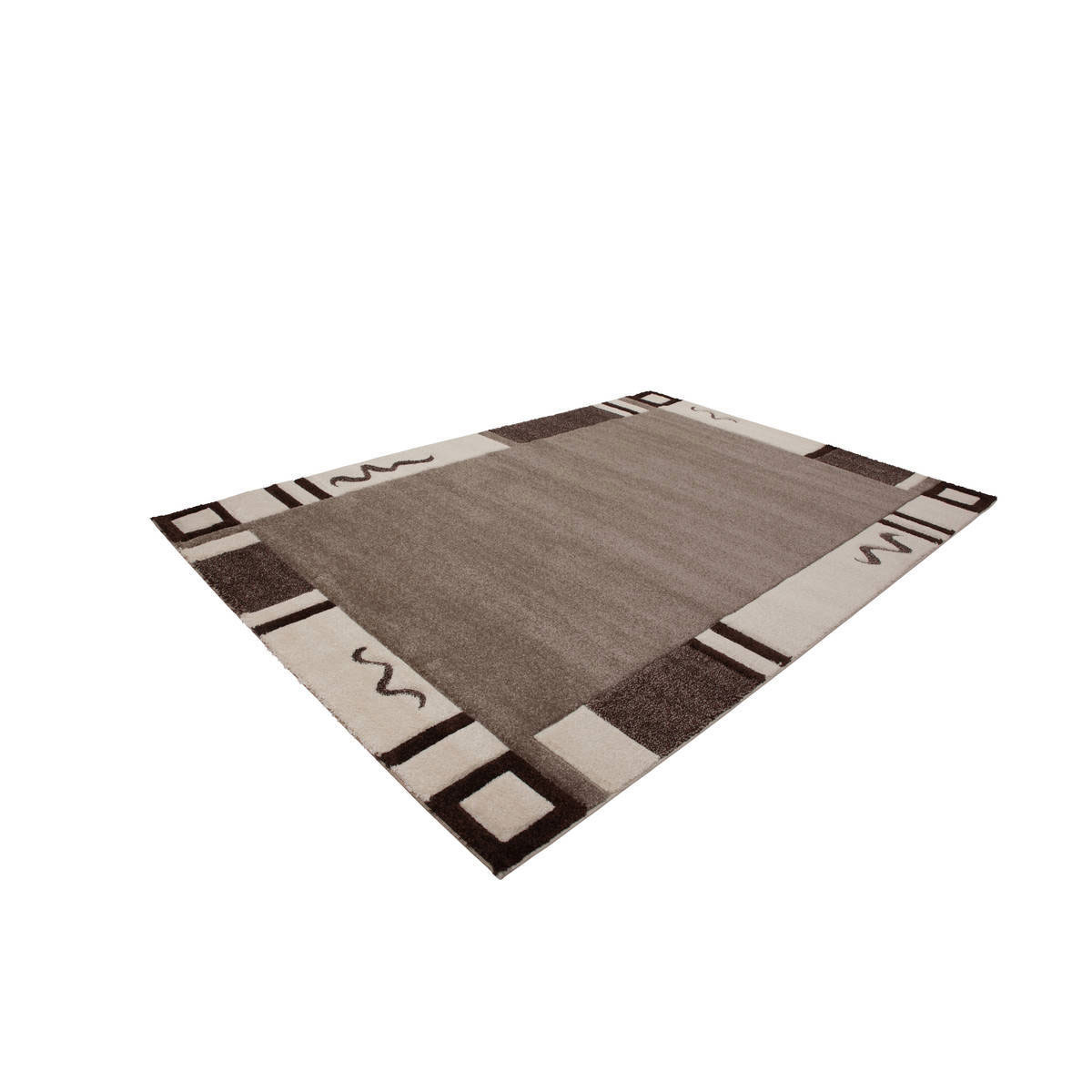 Lederteppich Finish 100 rot/gold Bild 3