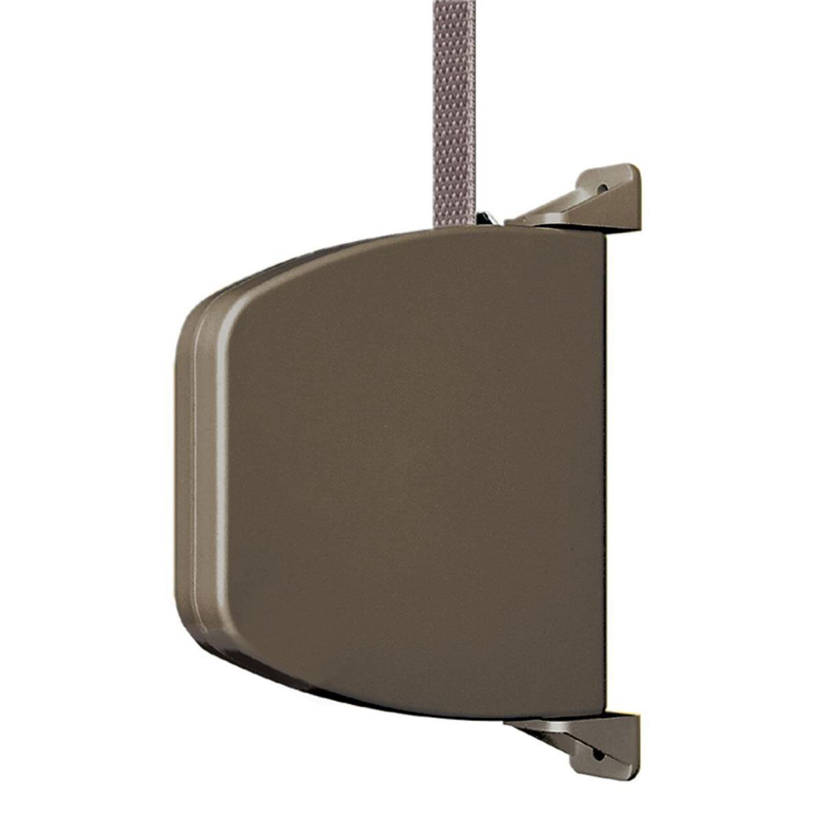 Schellenberg Aufschraubwickler Mini schwenkbar braun Bild 1