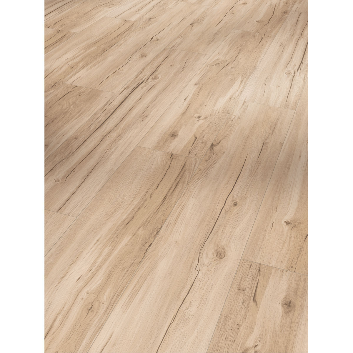 Parador Vinylboden Basic 5.3 Eiche Memory geschliffen gebürstete Struktur 22,5 x 120,9 cm