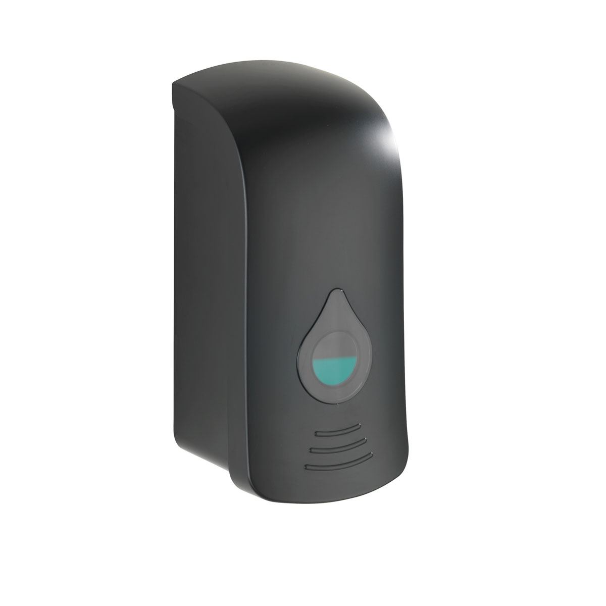 Wenko  Desinfektionsmittel-Spender Ranera L Schwarz Seifenspender und Desinfektionsspender Füllmenge 740 ml