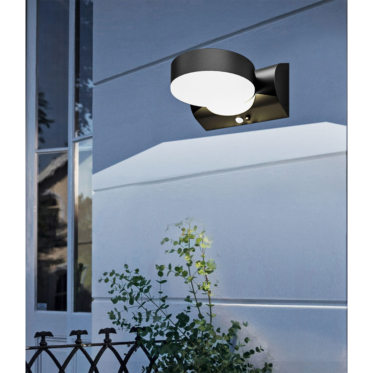 Flector LED-Solar-Wandleuchte Vitra inkl Bewegungsmelder Bild 2