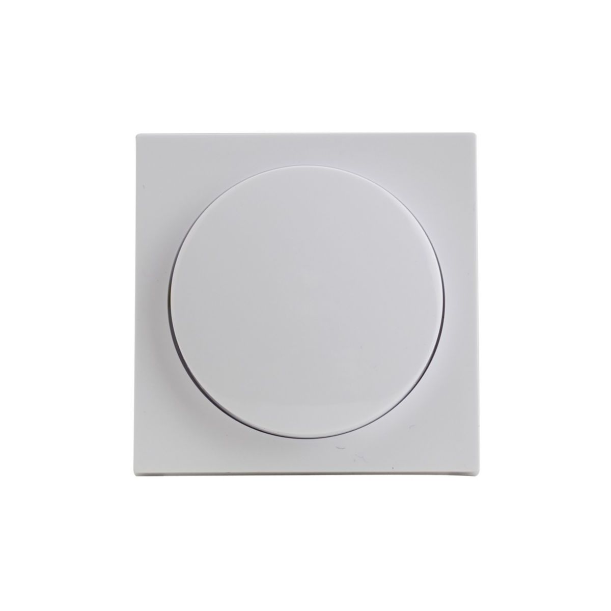 Unitec Dimmerabdeckung ultraweiß Imola