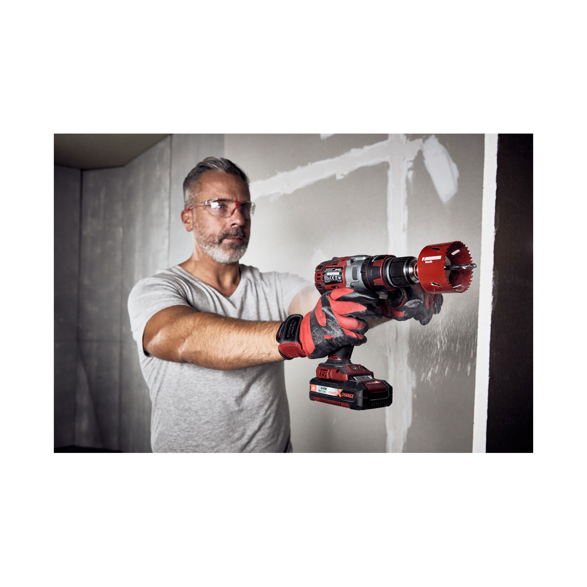 kwb  Löchsäge mit Schaft und Bohrer Durchmesser 45 mm Bild 4