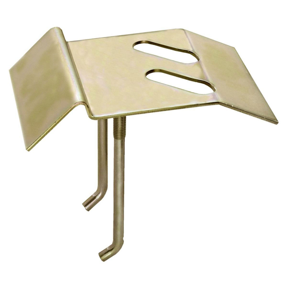 Connex Auflaufstütze mit Mauerkralle verzinkt gelb Connex Auflaufstütze mit Mauerkralle verzinkt gelb