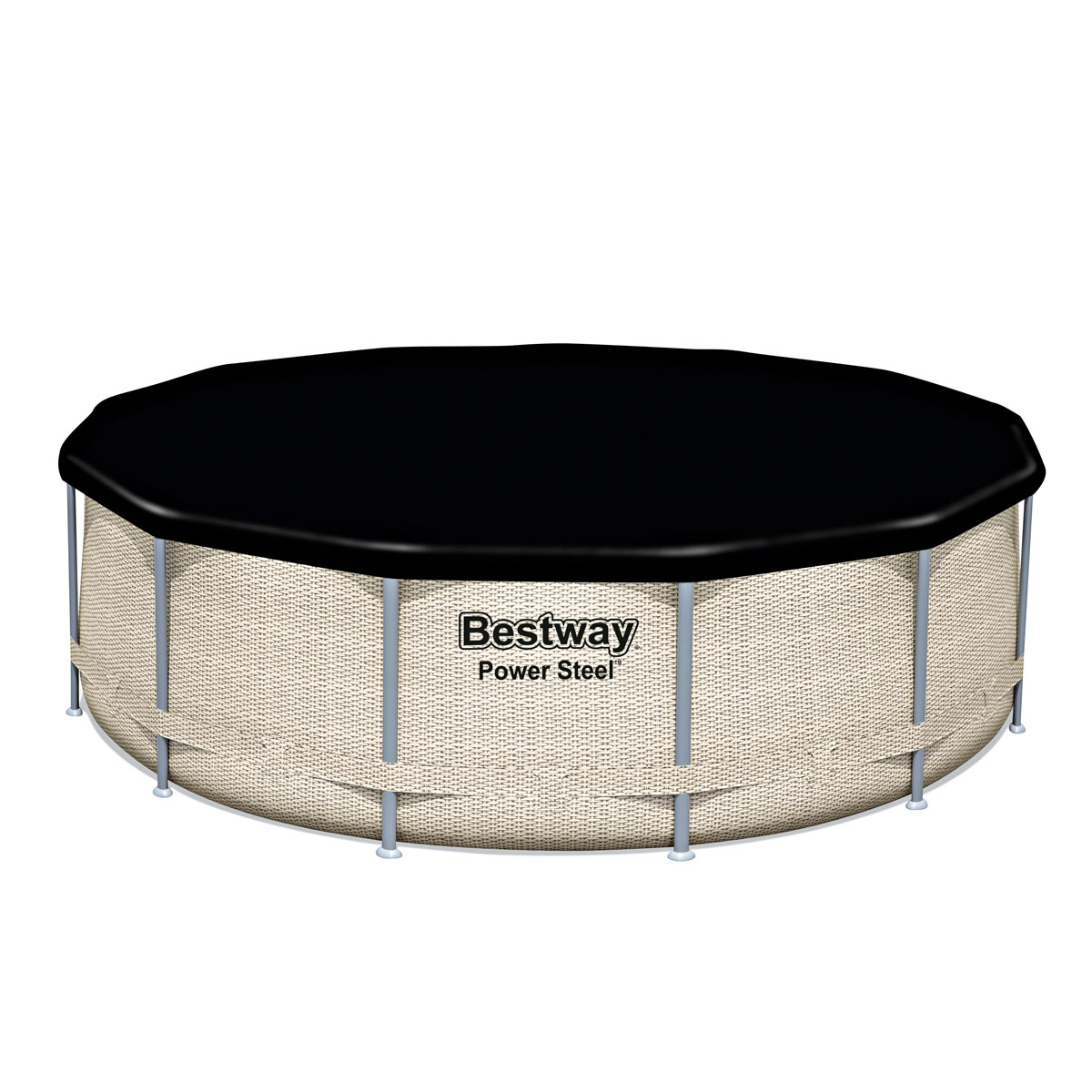 Bestway Pool-Set OS Power Steel mit Sonnenschutz 3,96 x 1,07 m Bild 5