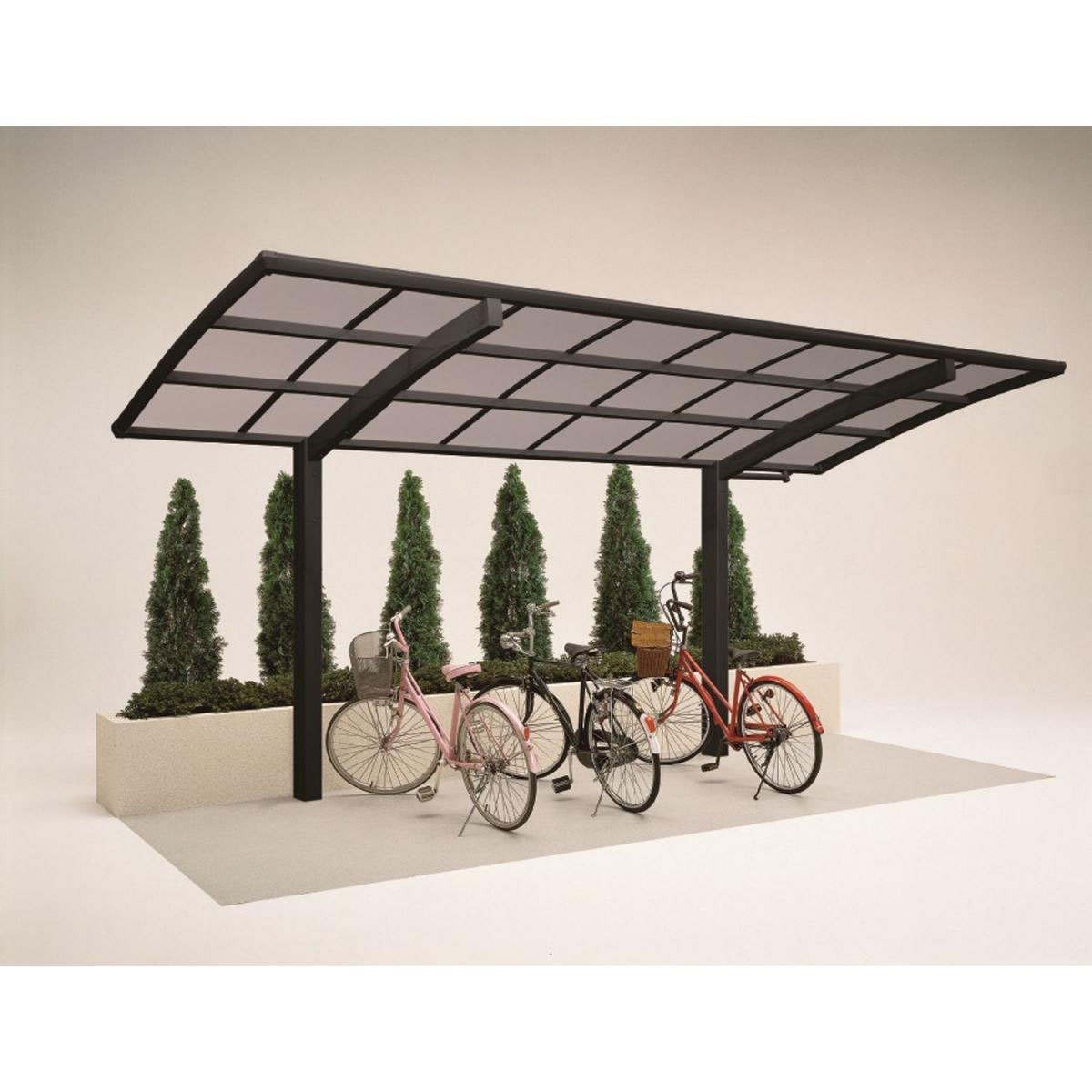 Ximax Carport Alu Portoforte 60 Mini LxB 2538 x 2010 mm schwarz Bild 1
