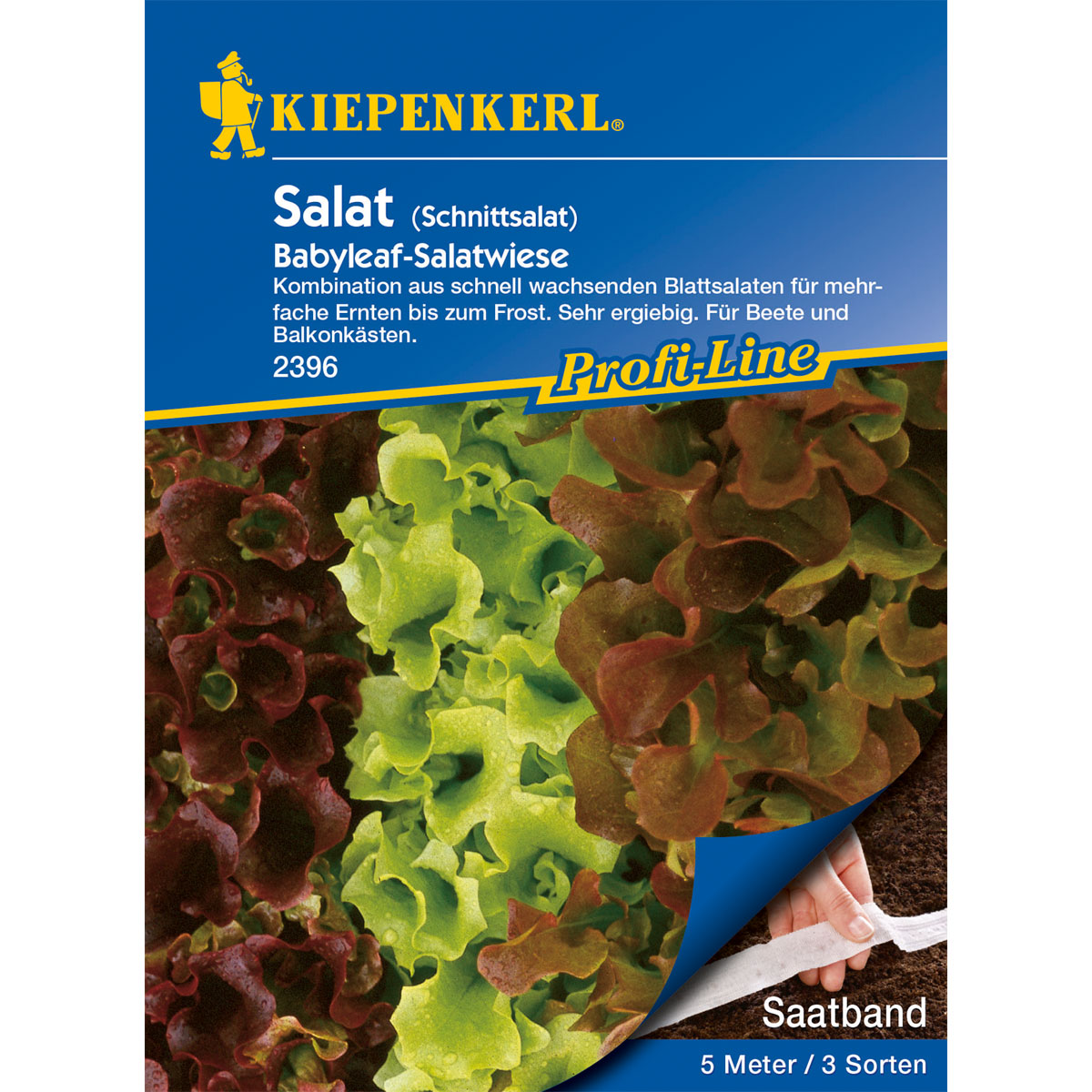 Kiepenkerl Schnittsalat Babyleaf Mischung Saatband