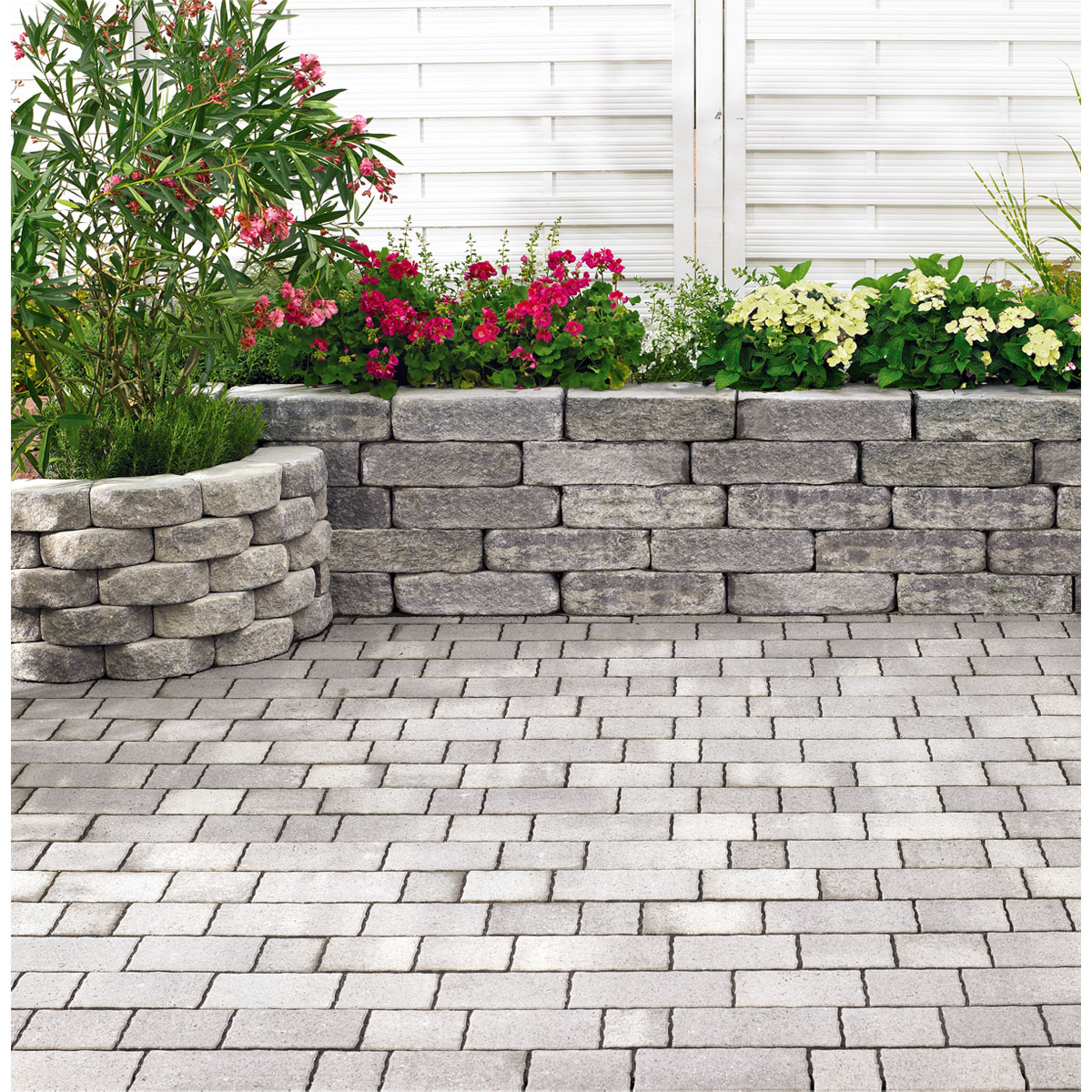 Lusit  Mauerstein Spaltino Mini Antik grau-anthrazit-melange Bild 2