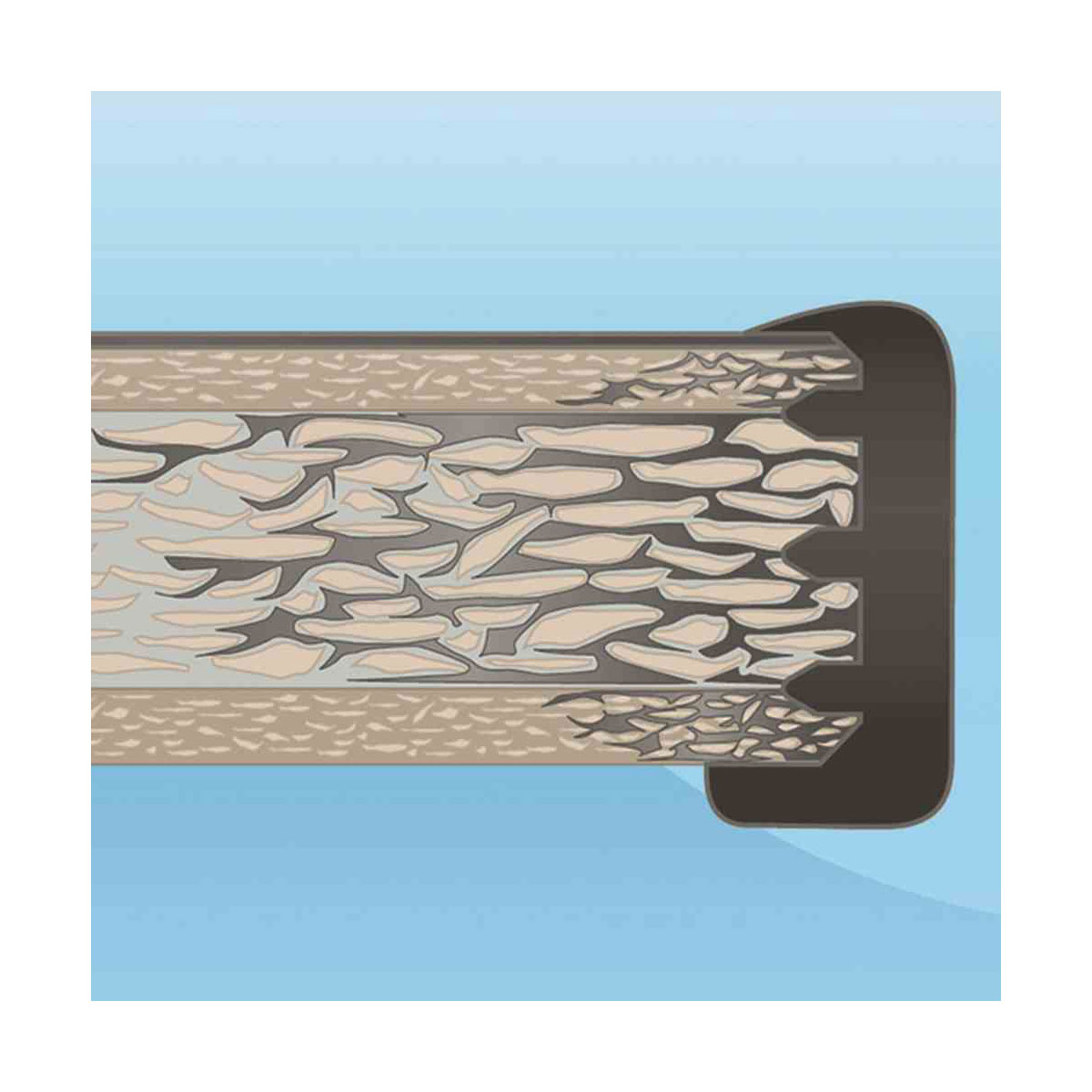 Sieger Klapptisch Vivodur 80 x 80 cm eisengrau/anthrazit Bild 3