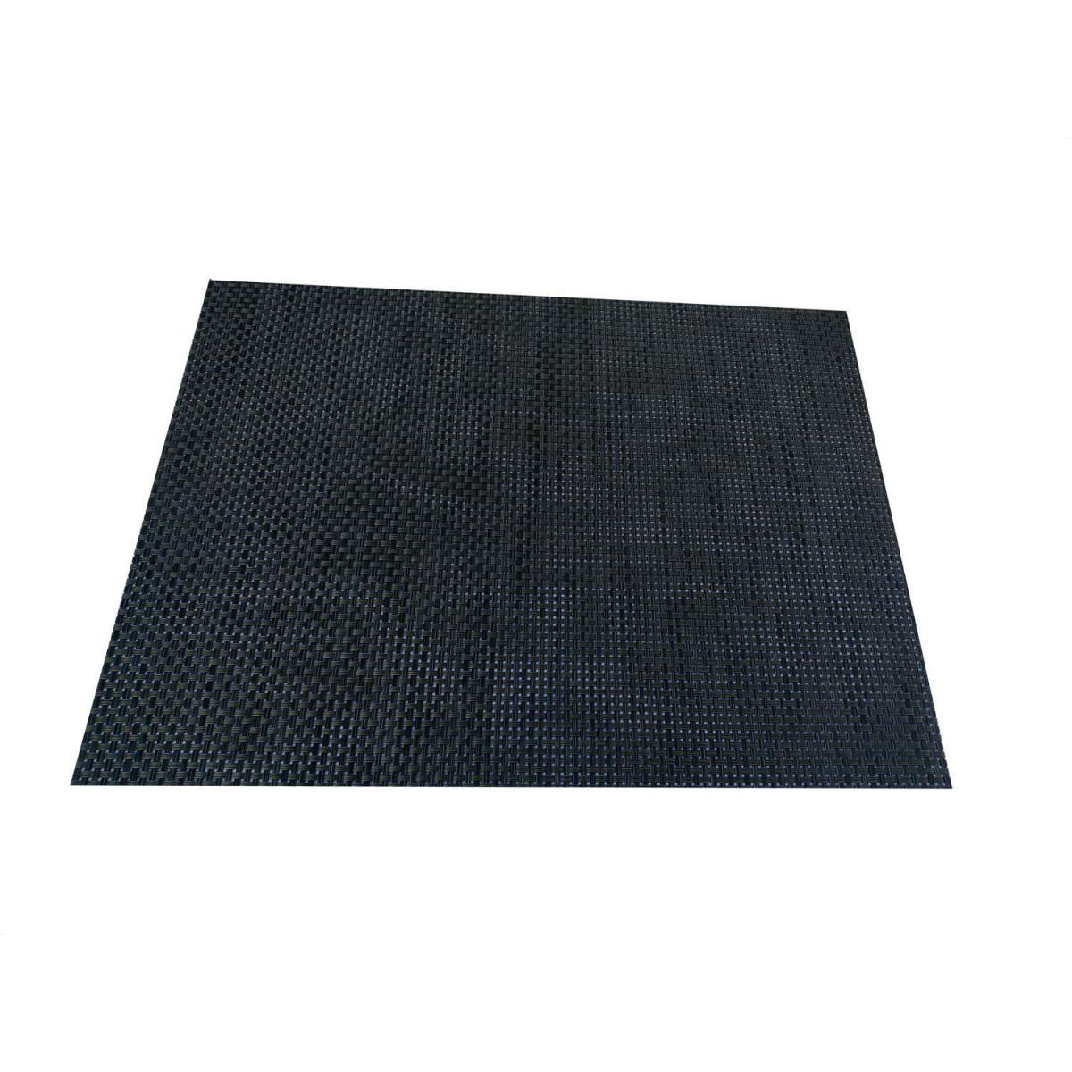 Haveson Platzdecke 45 x 32 cm dunkebraun-meliert