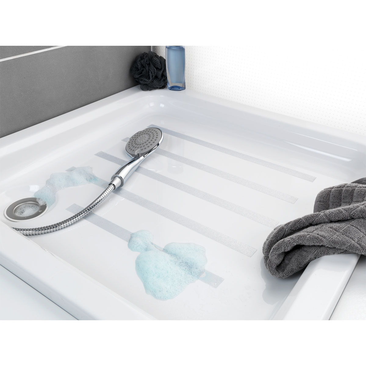 Wenko Anti-Rutschband transparent 2,5 cm x 5 m Bild 4